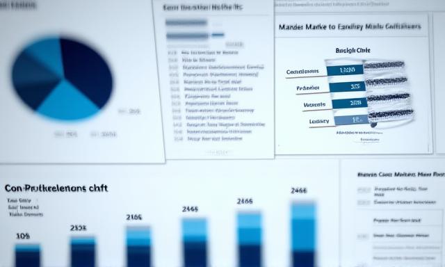 A sample acquisition report with market comparison charts.
