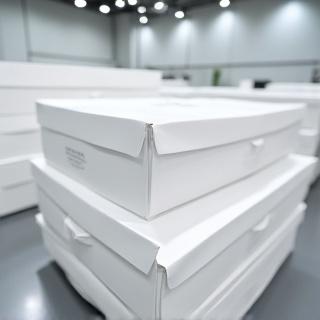 Preparazione spedizione di tessuti pregiati