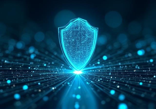 Veilige data opslag concept